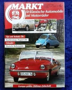 Oldtimer Markt 6.1989 Norton Commando, Velosolex, Peugeot 504, Jaguar S-Type 420 - Bild 1 von 6