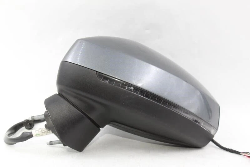 Left Driver Side Gray Door Mirror Power 6 Wire Fits 2015-2018 AUDI A3 OEM #21459 - Image 1 of 4