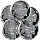 Lot de 5 - Mason comme neuf argent buffle rond 999 argent fin 1 oz - en stock