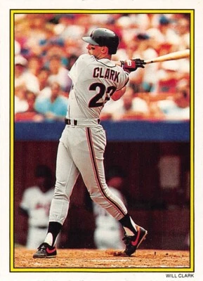 1989 Topps Glossy All-Star Mail In Will Clark #11 NM/MT SAN FRANCISCO GIANTS - Image 1 of 2