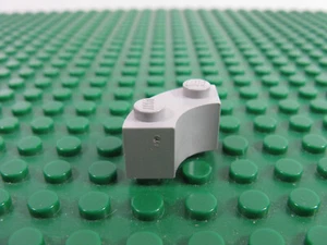 LEGO Old Lt Ladrillo Esquina Redonda Gris Años 80 2 x 2 Macarrones 8848 493 6940 #3063 - Imagen 1 de 2