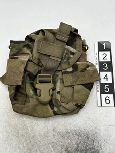USGI Military MOLLE 1 Quart CANTEEN COVER Carrier Utility Pouch OCP Multicam - Foto 1 di 9