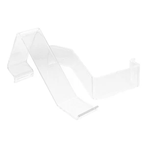 2PCS Clear Acrylic Shoe Rack for Displaying High Heels and Sneakers - Picture 1 of 12