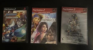 Lote Videojuegos Ps2 PlayStation Megaman, Final Fantasy, Kingdom Hearts Nuevo Precintado - Imagen 1 de 3