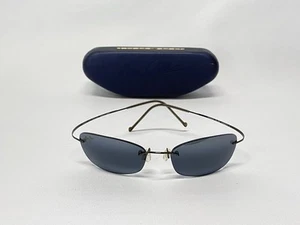Maui Jim Wailea MJ 503 02 - Titanium Flex Sport Frame Grey Polarized Lenses SG13 - Picture 1 of 17