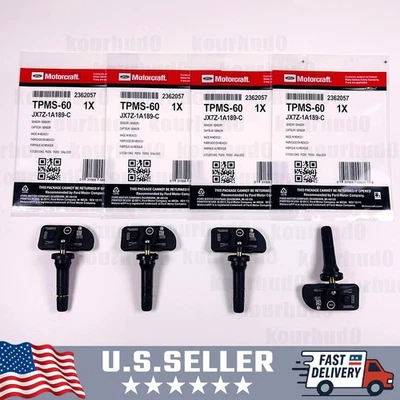 Sensor de presión de neumáticos 4 piezas TPMS JX7Z-1A189-C para Ford Escape Explorer 2020-2021 Foto 1 de 3