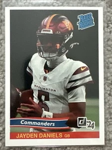 2024 Panini Donruss Instant Football RRR2 Jayden Daniels Rated RC Print Run 890 - Picture 1 of 6