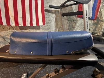 Asiento/silla de montar Honda CB160 65-69 OEM 77100-216-670 FÁBRICA JAPÓN NOS AZUL L@@K Foto 1 de 4