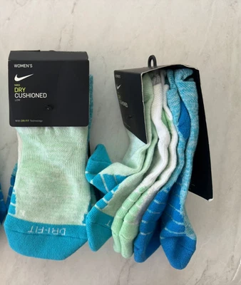 (Paquete de 3) Calcetines Nike Dry Acolchados Everyday Max Corte Bajo Mujer SX5564-907 Foto 1 de 2