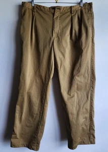 Orvis Field khaki Twill Chino plissierte Hose Herren 40 x 30 * faltenfrei - Bild 1 von 12