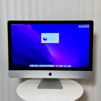 Apple iMac 27" 2015 5K A1419| i5 3.2GHz | 16GB RAM | 1TB Fusion Drive | M390 2GB - Image 1 of 4