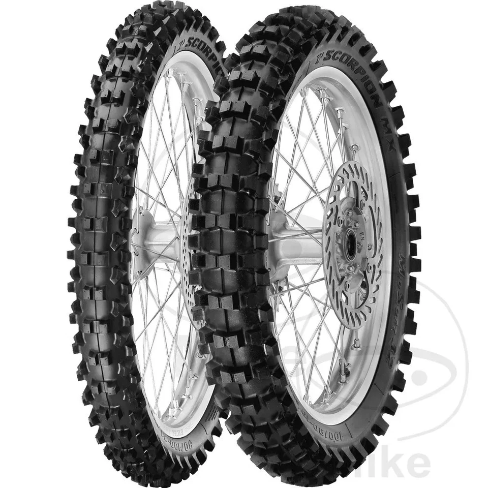 Reifen 80/100-12 50M TT NHS rear Reifen Pirelli Scorpion MX32 MID 8019227384239 - Bild 1 von 1