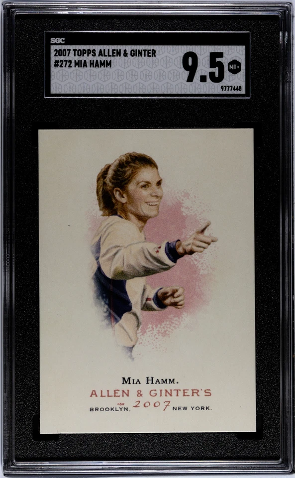 2007 Topps Allen & Ginter Mia Hamm #272 SGC 9.5 USA Soccer - Image 1 of 2