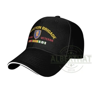 1ª Brigada de Aviación Vietnam Veterano Unisex Gorra de Béisbol Sombrero Ajustable - Imagen 1 de 9