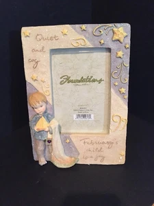 Foundations February's Boy Frame 4006902 New Open Box - Picture 1 of 6