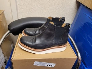 Botas Grenson de corte estrecho para hombre en negro talla UK 7 - Imagen 1 de 18