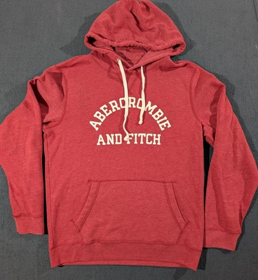 Sudadera con Capucha Abercrombie & Fitch Para Hombre Pequeña Pullover Sudadera Polar Clásica Foto 1 de 4