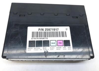 Módulo de control de carrocería Chevy Silverado 1500 2007-2011 debe coincidir con identificación OEM 25971917 Foto 1 de 4