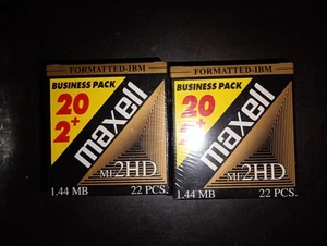44 Disketten 1,44 MB nagelneu und noch original in Folie vepackt - Bild 1 von 1