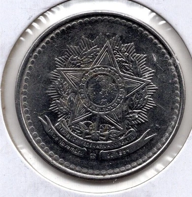 1987 Brazil 10 Cruzados (492) - Image 1 of 2