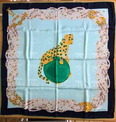 Bufanda Cartier La Panthere Royale nueva en caja Foto 1 de 4