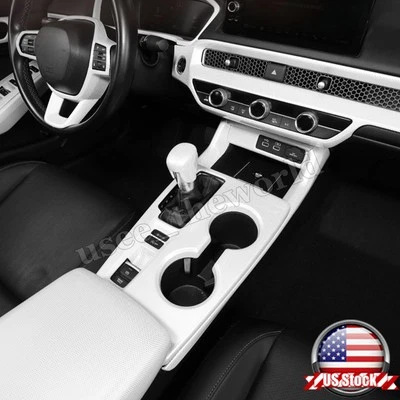 White Interior Accessories Cover Trim For Honda Civic 11th 2022 2023 2024 2025 - Imagem 1 de 4