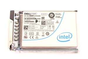 Dell SSDPE2KE016T8T DC P4610 1.6TB 2.5" PCIe NVMe U.2 SSD W/Caddy P/N: 0YWWTM - Picture 1 of 3
