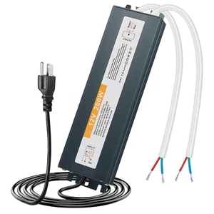 LED Driver 12V 200W LED Power Supply Waterproof IP67 AC110/220V to DC 12V Low... - Picture 1 of 6