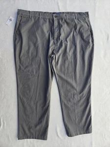 IZOD Hose Herren 54x29 grau gerade Passform SportFlex bügelfrei feuchtigkeitsableitend flache Vorderseite - Bild 1 von 8