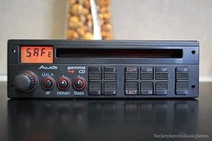 Rare Audi Gamma CD Panasonic Radio/CD player 100 200 V8 90 S4 A6 Cabrio Coupe - Picture 1 of 13