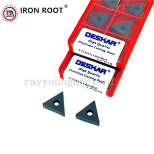Deskar 50P TCNMA160404 LF3018 Carbide Insert CNC Metal Turning Tool for STGCR/L - Picture 1 of 6