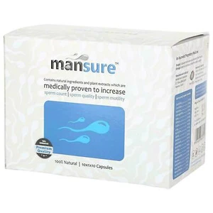 ManSure Men's Reproductive Health Ayurvedic Supplement - 1 Box (100 capsules) b - Picture 1 of 4