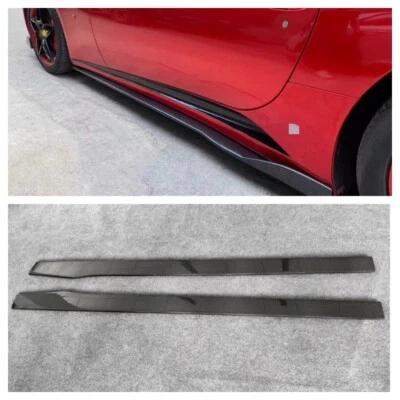Faldas laterales de fibra de carbono modificadas para 15 Ferrari California 2015 Foto 1 de 4
