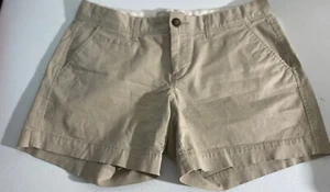 Old Navy Favorite Khaki Women's Size 8 Beige Low-Rise Perfect 5" Chino Short - Picture 1 of 5
