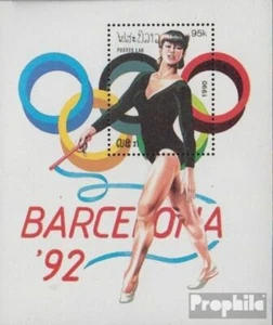 Laos Block131 (complete issue) mint/MNH 1990 Olympische Sommerspiele ´92 - Picture 1 of 1