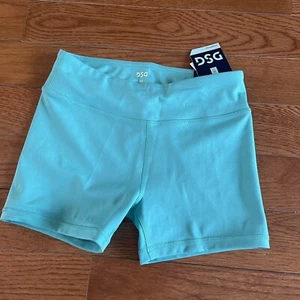 DICKS SPORTING GOODS DSG Girls Momentum Mid Rise Short Green MEDIUM 10-12 NWT - Picture 1 of 3