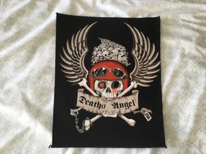 Death’s Angel - Biker Jacket Back Patch - 36cm tall 30cm to 24cm - Picture 1 of 5