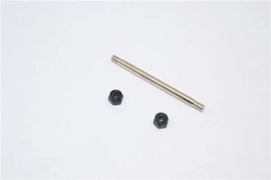GPM KM025F-OC ALUMINIUM FRONT WHEEL SHAFT - 1PC SET For Kyosho 1/8 Motor Cycle - Bild 1 von 1