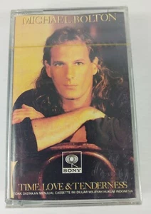 SEALED 1991 Michael Bolton Time, Love And Tenderness Sony Cassette Tape - Picture 1 of 6