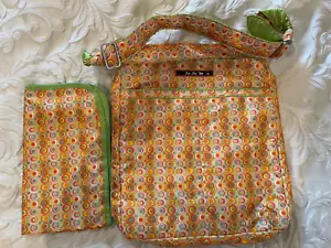 Jujube, Be Light Diaper Bag in Citrus Sorbet with Changing Pad. RETIRED HTF - Picture 1 of 2