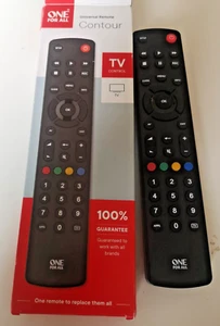 One For All URC 1210 Contour TV Universal Remote Control - No Setup Needed - Picture 1 of 6