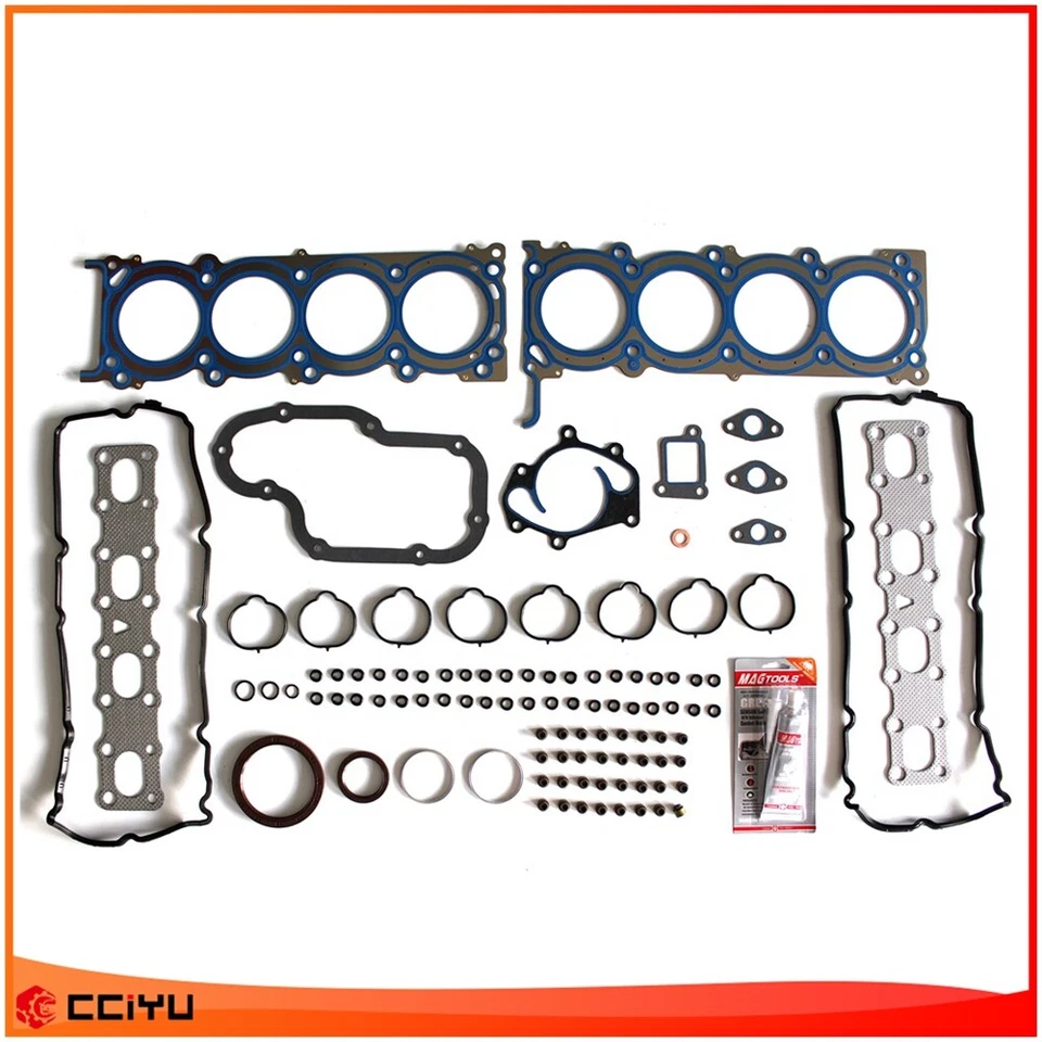Juego completo de juntas para Infiniti para Nissan Armada para Pathfinder Titan 5,6 L VK56DE Foto 1 de 4