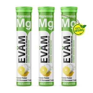 EVÄM Magnesium Brausetabletten Geschmack Lemon Brausetabletten - Bild 1 von 10