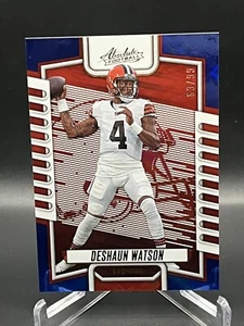 Deshaun Watson 2023 Absolute Blue Diamonds #d/99 Cleveland Browns #10 - Picture 1 of 3