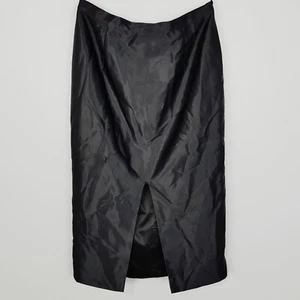 MISHA COLLECTION Womens Size L or 12 Black Midi Skirt - Picture 1 of 8