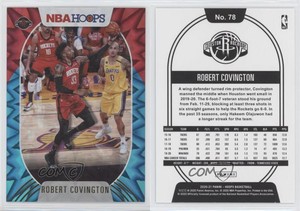 2020-21 Panini NBA Hoops Teal Explosion Robert Covington #78