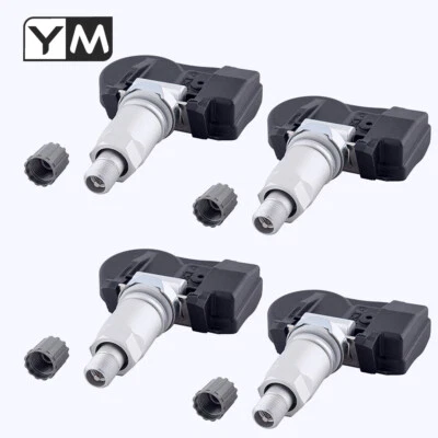 4X Sensor de presión de neumáticos TPMS 433 MHz para Land Rover Defender LR2 LR3/Range Rover Foto 1 de 4