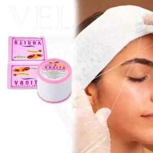 Antibacterial VANITY Eyebrow Thread Hair Removal Cotton Thread Facial Threading - Picture 1 of 6