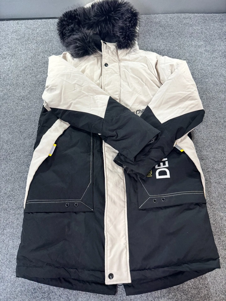 Chaqueta Thrasher para Hombres XL Negra Revista de Monopatín Piel Sintética Chaqueta con Capucha Foto 1 de 4