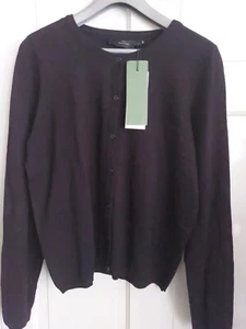 Peppercorn Damen Strickjacke schwarz Knopfleiste Beerdigung Größe L - Bild 1 von 2